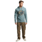 Goblin Blue Japanese Vintage Logo Graphic Hoodie