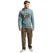 Goblin Blue Japanese Vintage Logo Graphic Hoodie