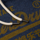 Vintage Navy Marl Classic Vl Graphic Hoodie