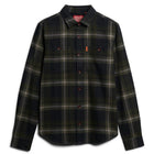 Boseman Check Black Vintage Check Shirt