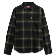 Boseman Check Black Vintage Check Shirt