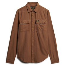 Sandstone Brown Flannel Workwear Shirt