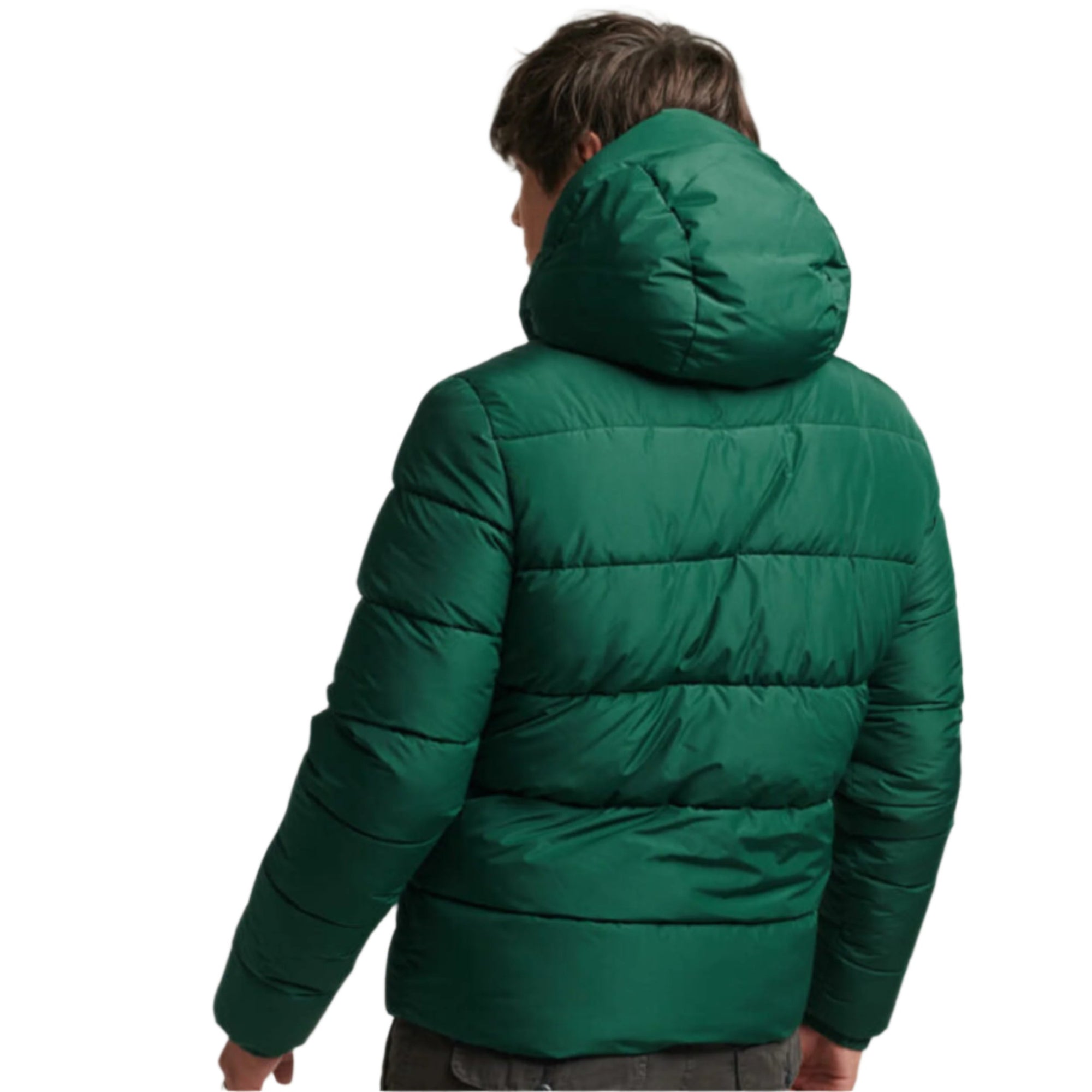 Mid Pine Hooded Sports Puffer