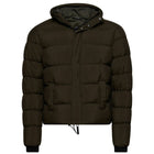 Washed Khaki Code Xpd Sports Puffer Jacket