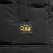 Jet Black Everest Hooded Puffer  Gilet