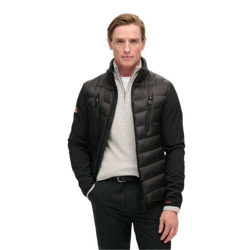 Black Storm Softshell Hybrid Jacket
