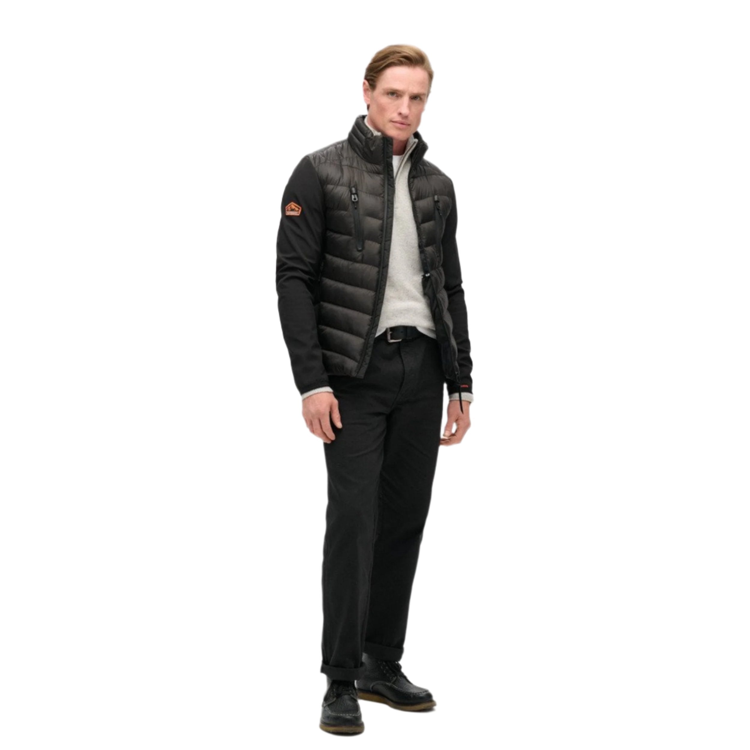 Black Storm Softshell Hybrid Jacket