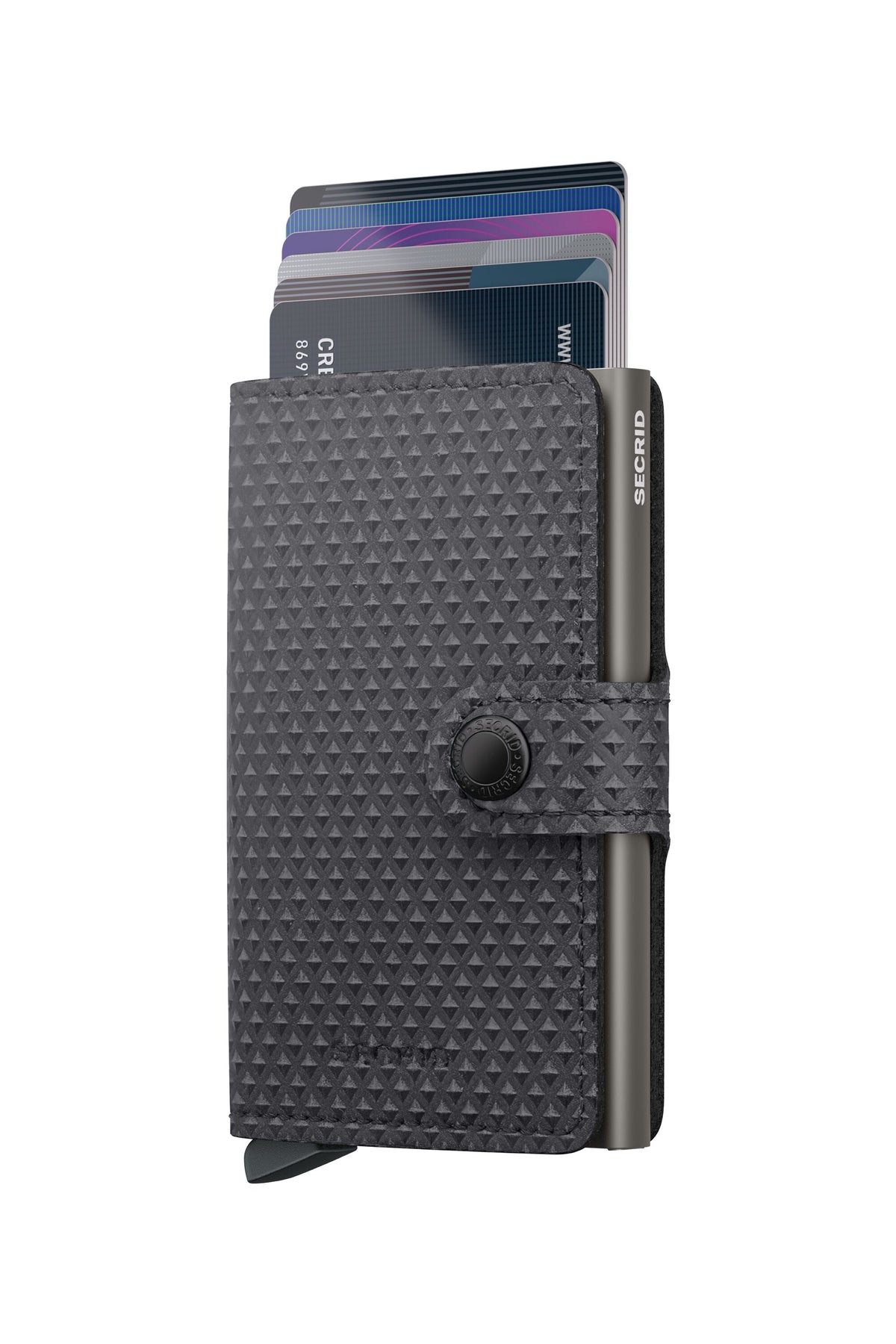 Miniwallet Pyramid - Grey-2