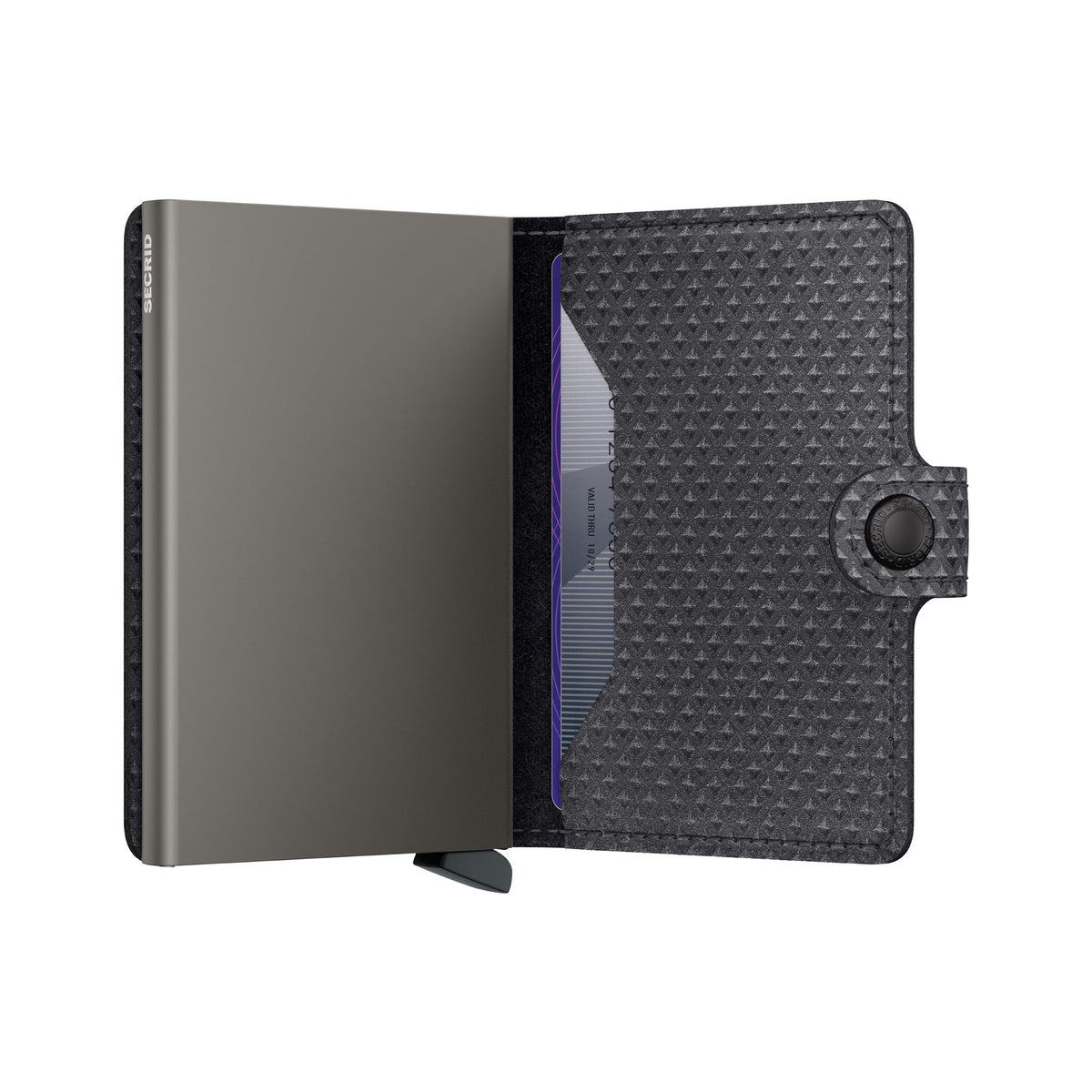 Miniwallet Pyramid - Grey-4