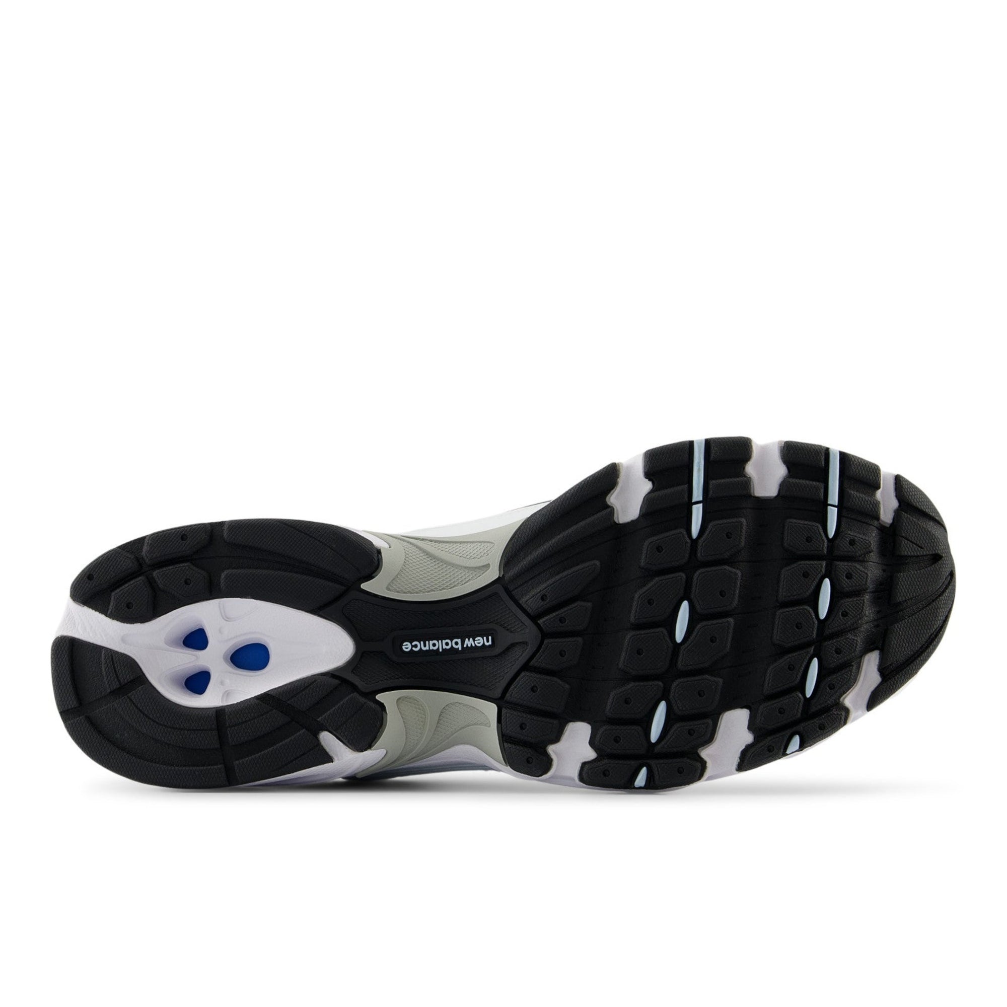 White & Light Blue 530 Sneakers