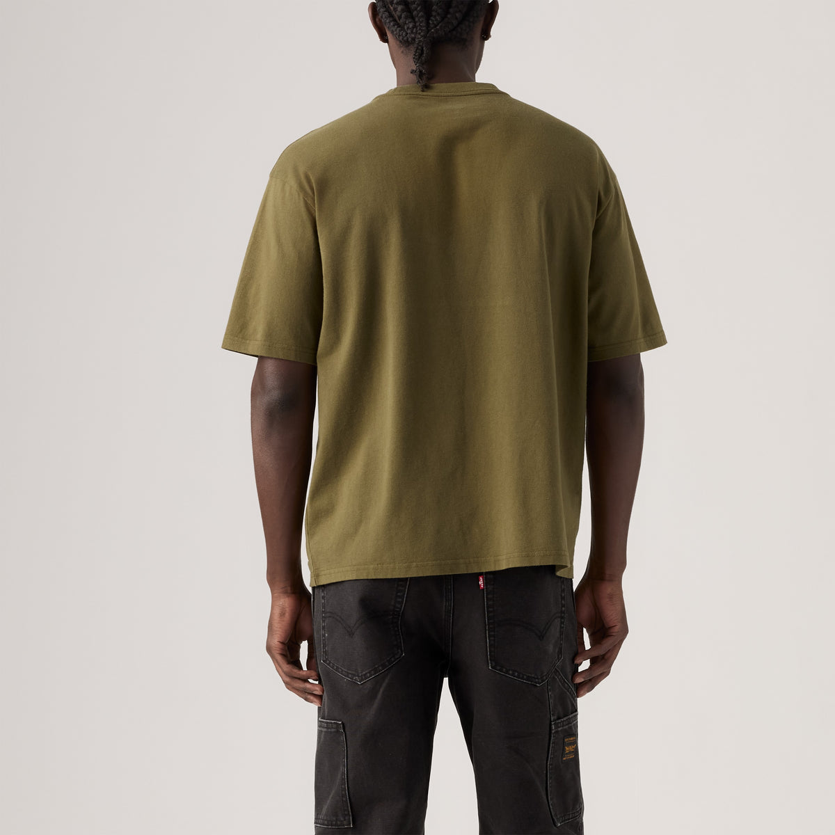 WW Graphic Tee - Made For Workin Dark Olive-2