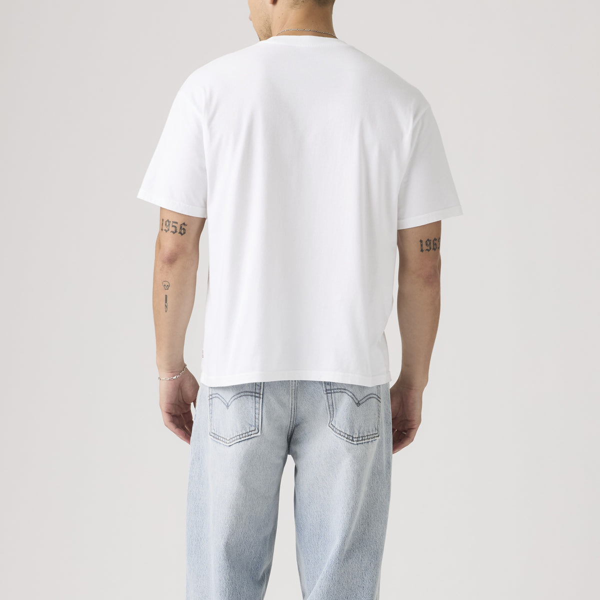 Classic Boxy Short Sleeve Tee - Bright White-2