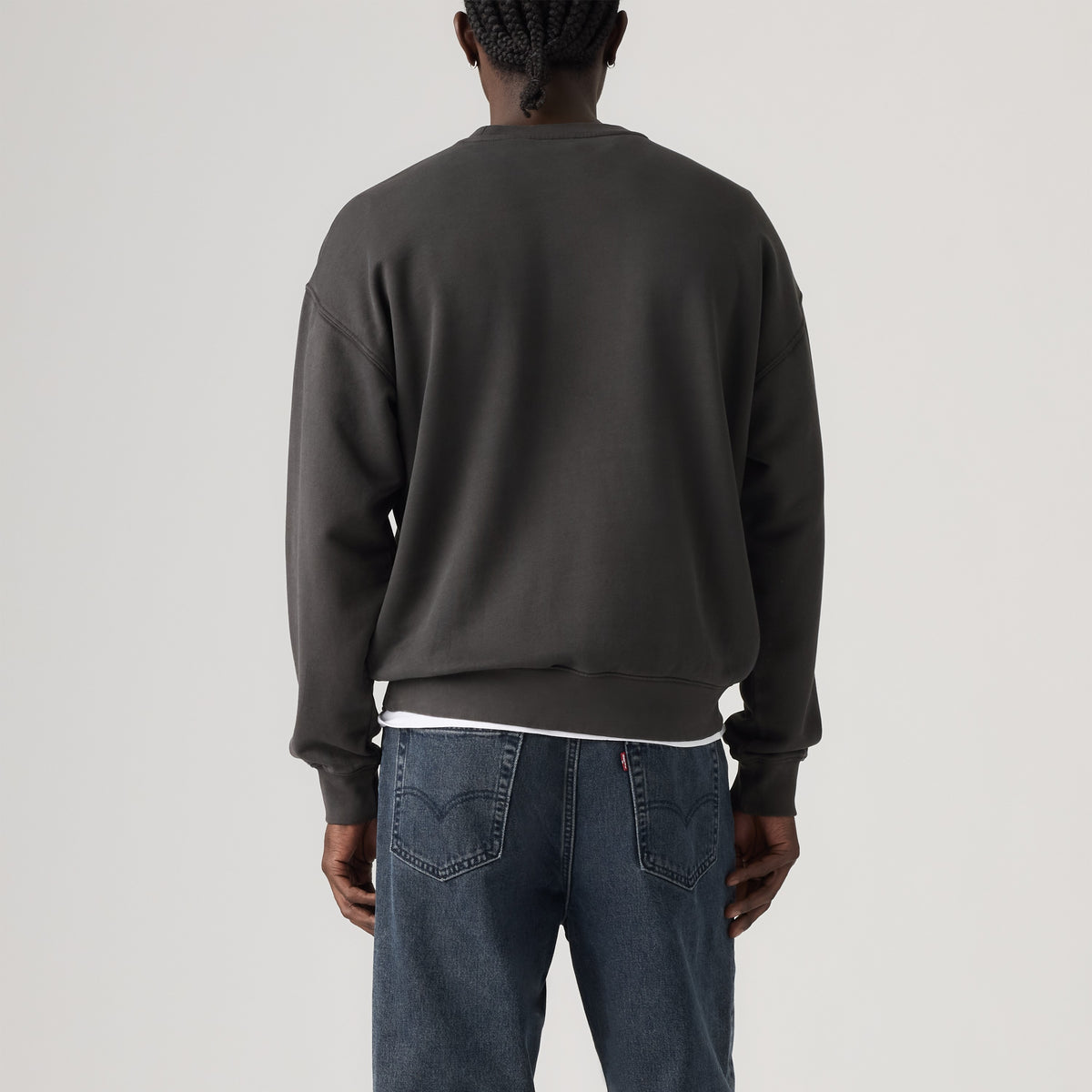 Sunset Crew Sweatshirt - Lone Wolf Phantom-2