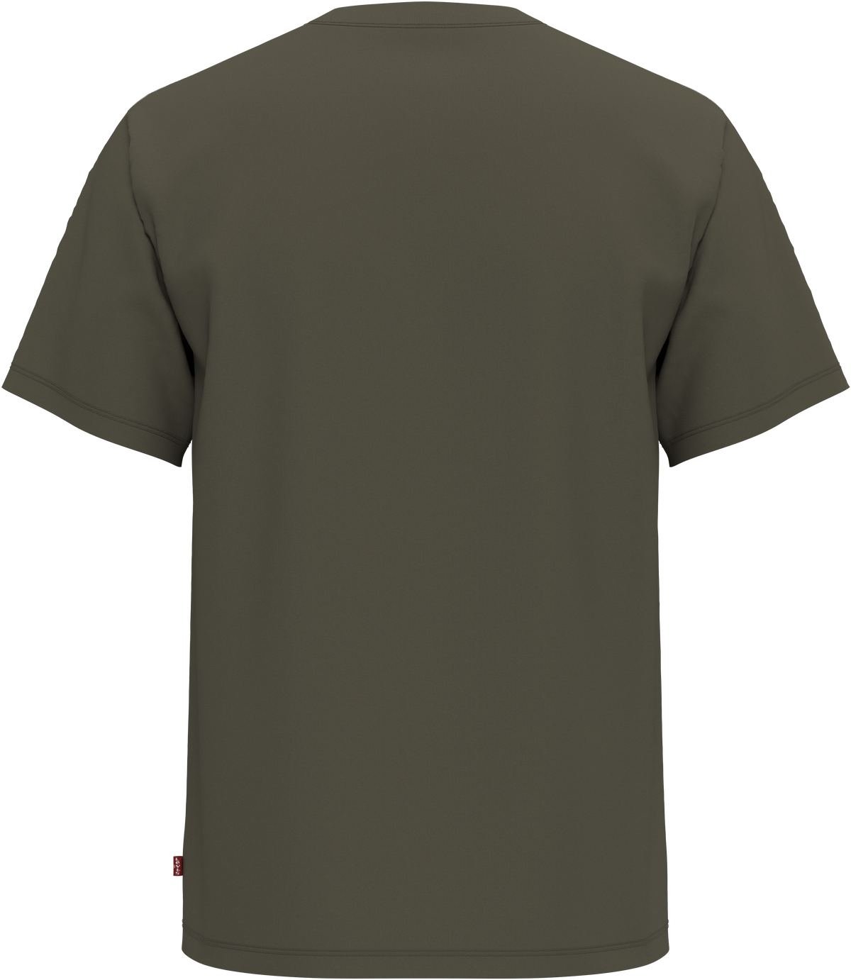 Short Sleeve Relaxed Fit Tee - LS & Co Emb Olive-2