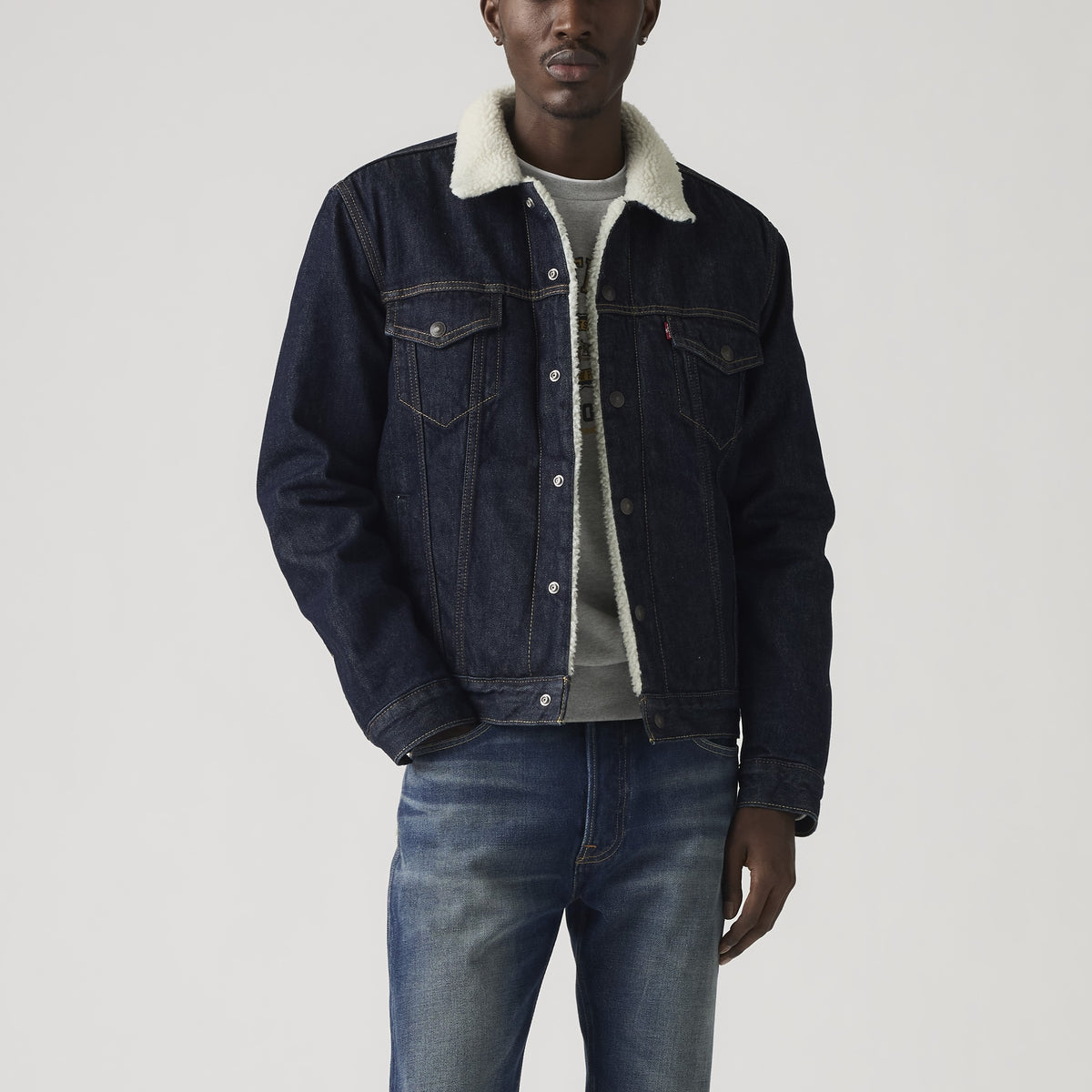 Type 3 Sherpa Trucker Jacket - Rinse It Out-1
