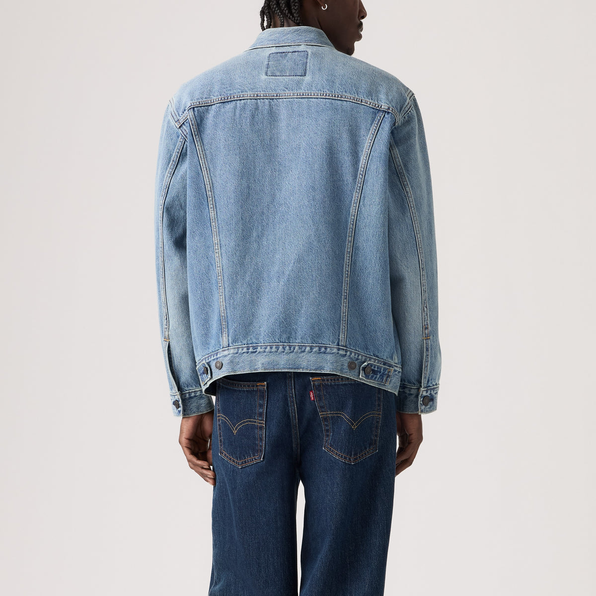 Relaxed Fit Trucker Jacket - Afternoon Streets-2