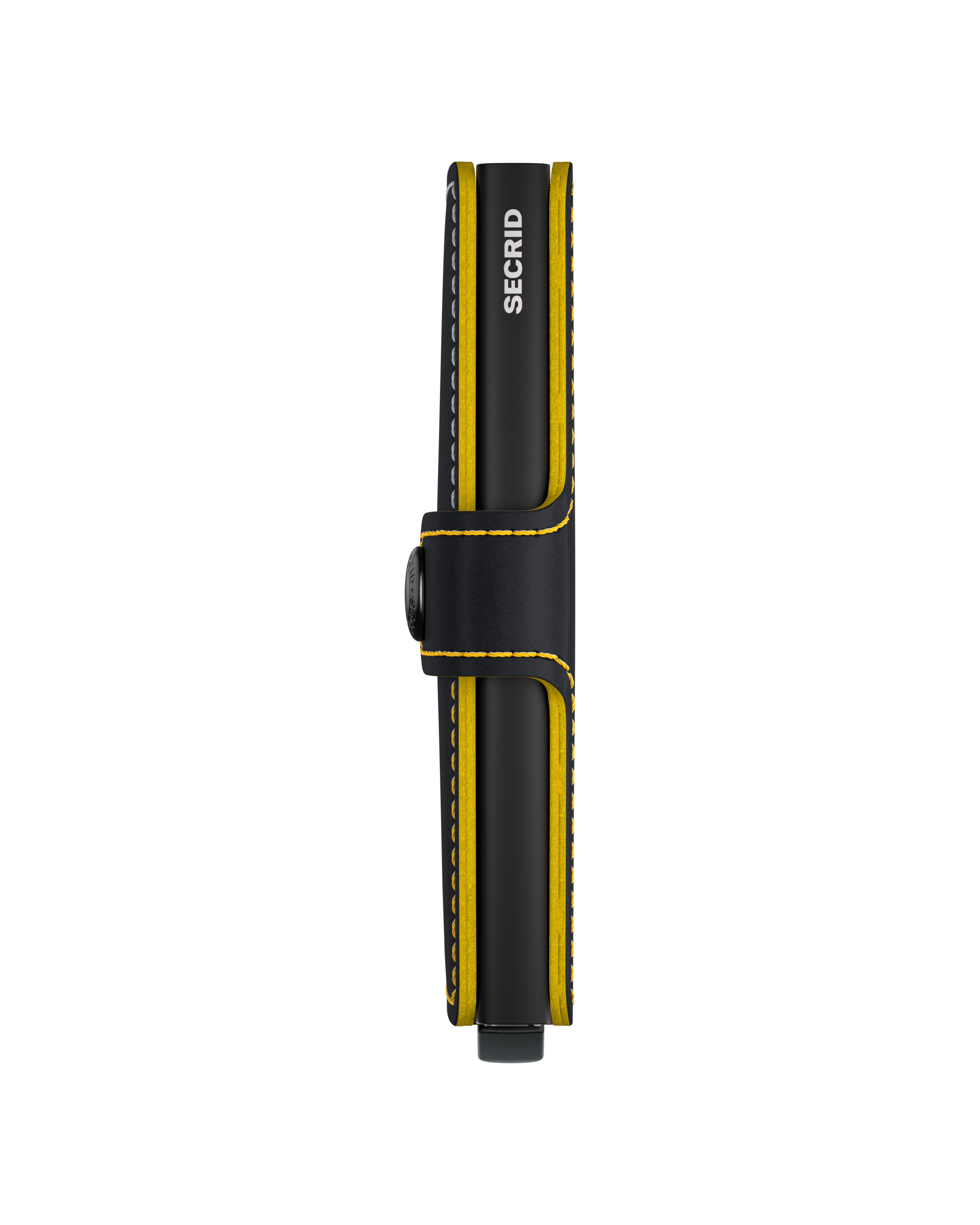 Miniwallet Matte - Black & Ochre
