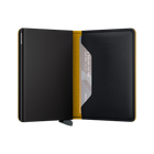 Slimwallet Matte - Black & Ochre