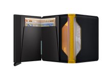 Slimwallet Matte - Black & Ochre