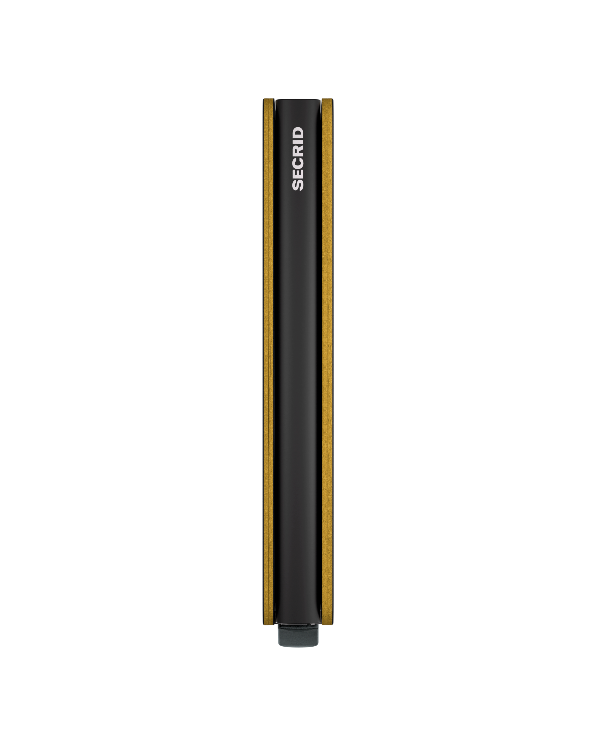 Slimwallet Matte - Black & Ochre