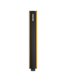 Slimwallet Matte - Black & Ochre