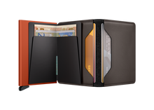 Slimwallet Matte - Truffle & Orange