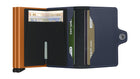 Twinwallet Matte Nightblue-Orange