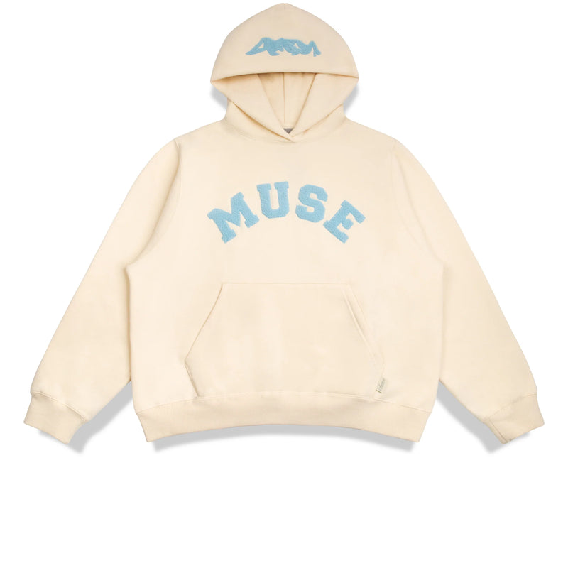 Heavyweight Chenille Hoodie - Porcelaine
