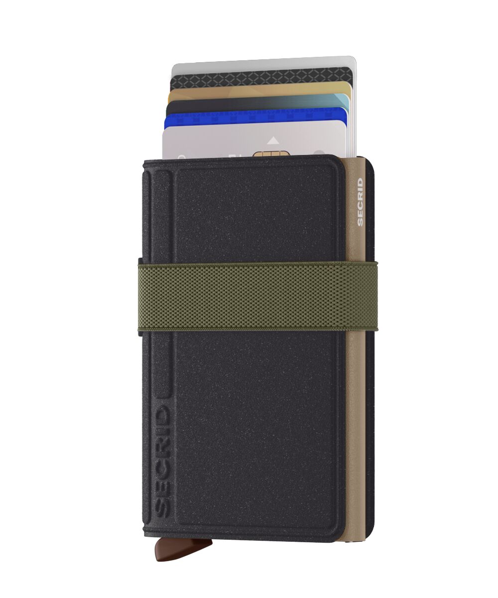 Bandwallet Liba  - Black-Olive (Non-leather)