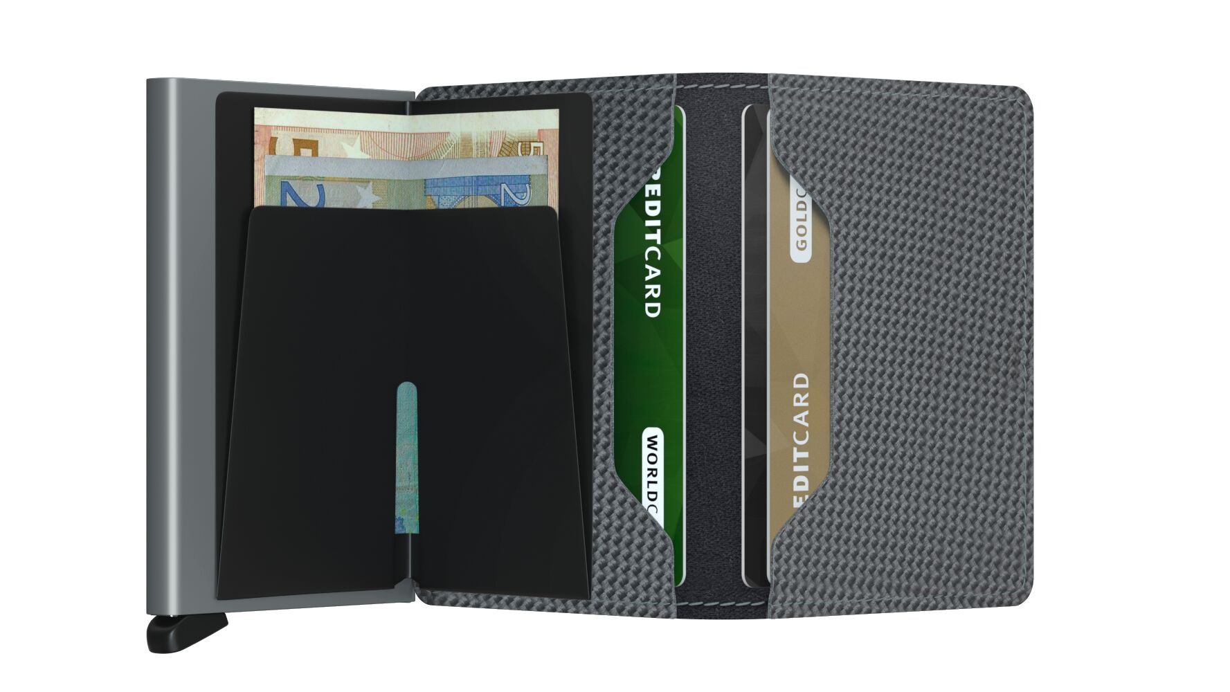 Slimwallet Carbon Cool Grey
