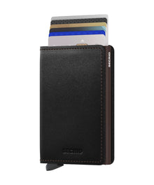 Slimwallet Original - Black-Brown