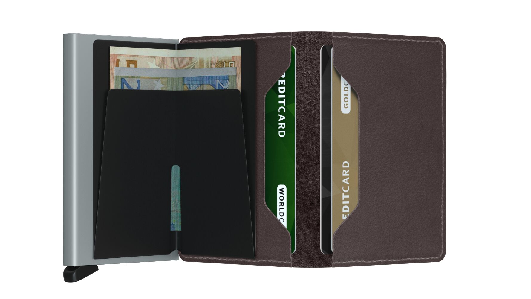 Slimwallet Original Dark Brown