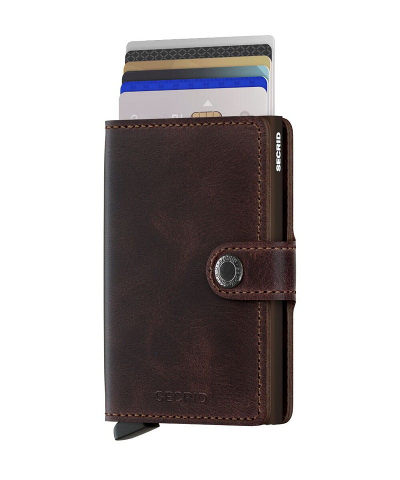 Miniwallet Vintage - Chocolate