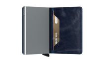 Slimwallet Vintage-  Blue