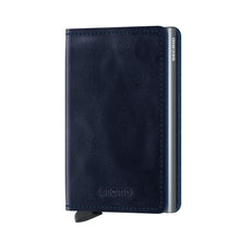 Slimwallet Vintage-  Blue
