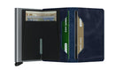 Slimwallet Vintage-  Blue