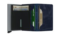 Slimwallet Vintage-  Blue