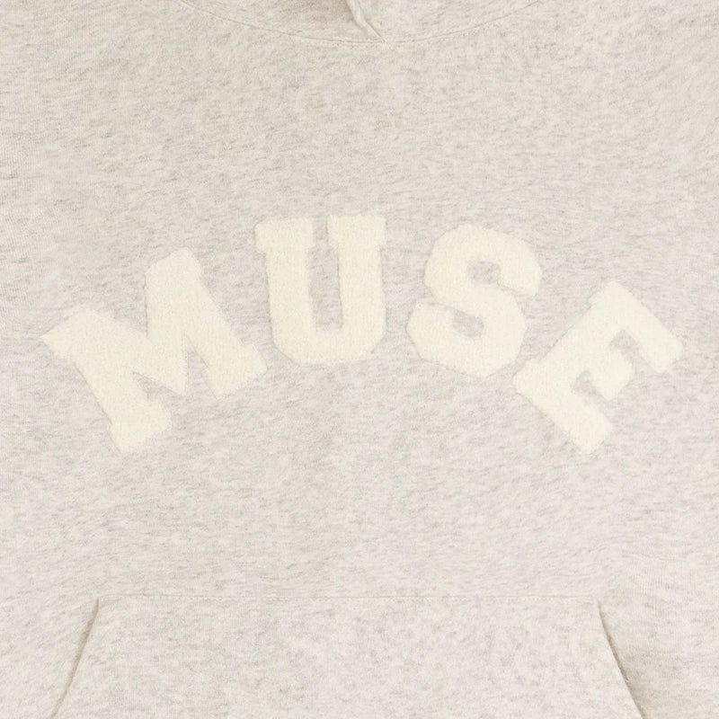 Heavyweight Chenille Hoodie - Oat Milk