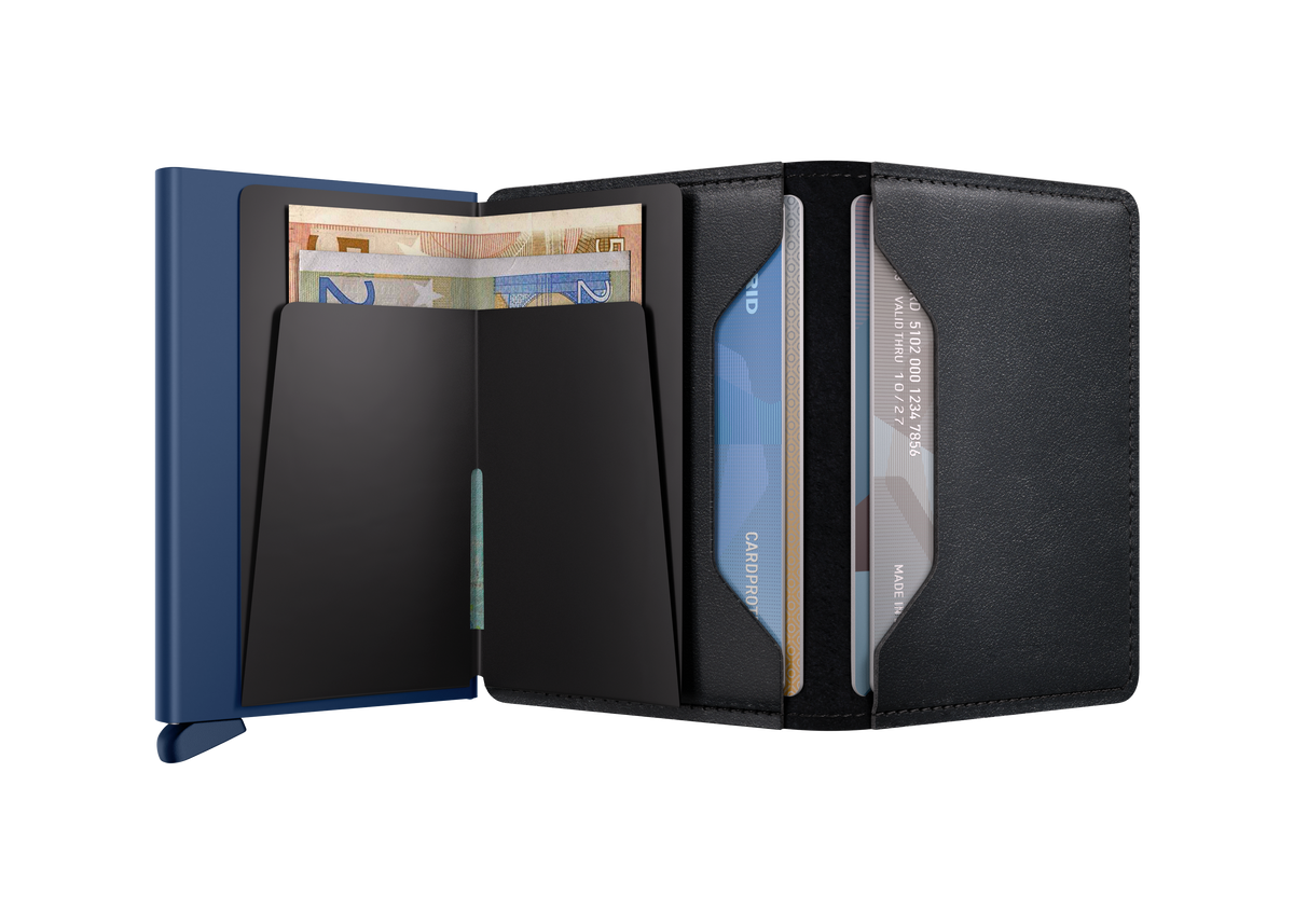 Slimwallet Original - Noir-Marine-3