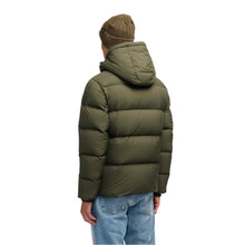 Army Jericho Mens Puffer With Removable Hood And Multi Zip Pocket