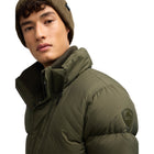 Army Jericho Mens Puffer With Removable Hood And Multi Zip Pocket