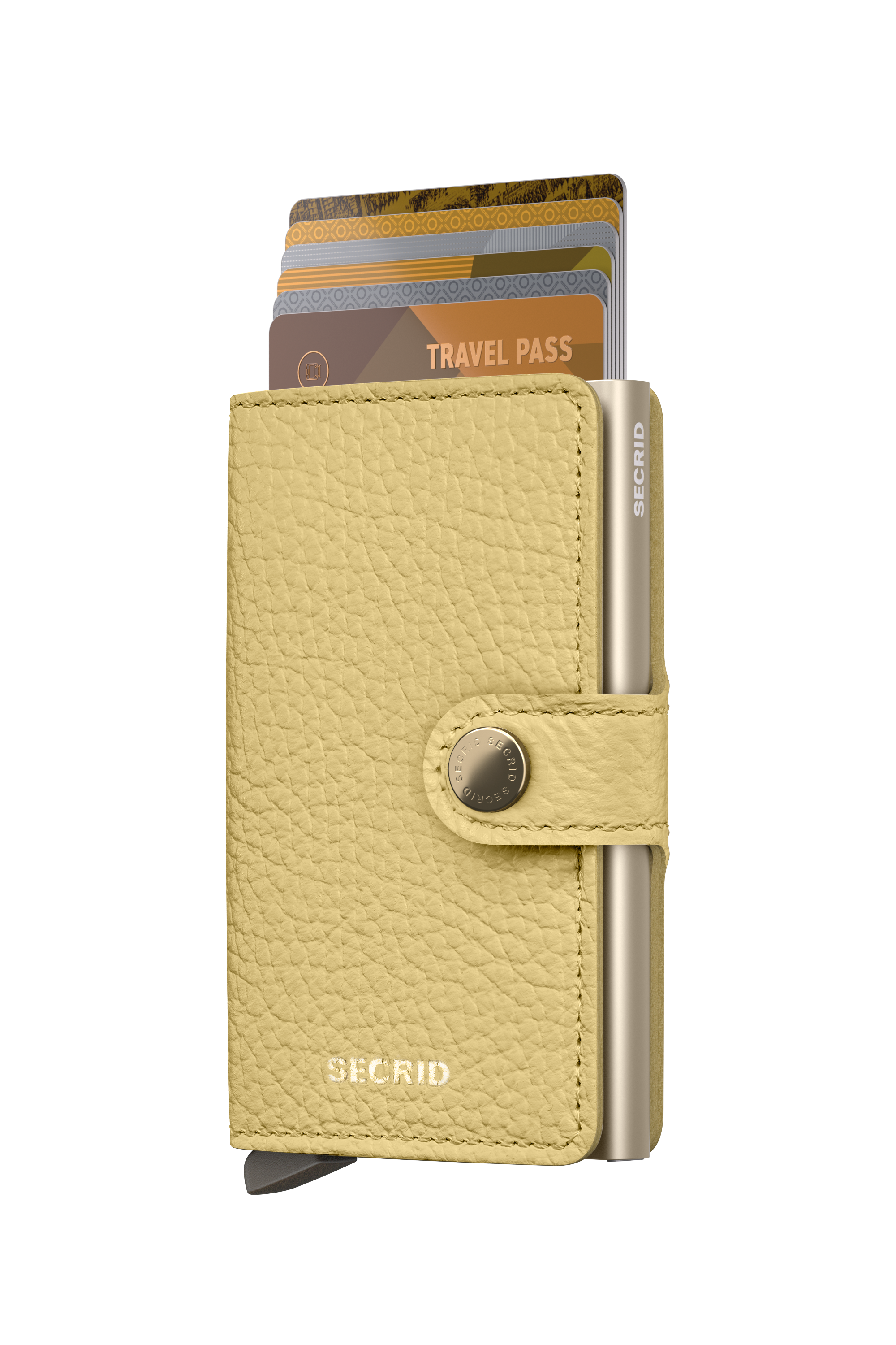 Miniwallet Pebble - Butter Yellow