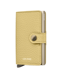 Miniwallet Pebble - Butter Yellow