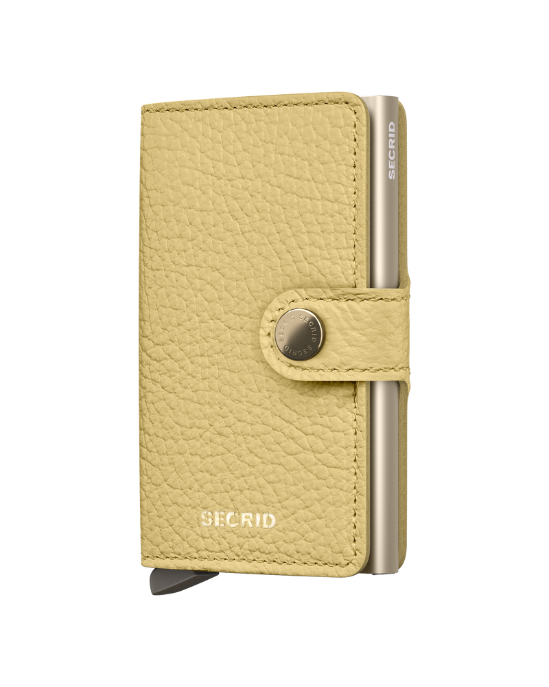 Miniwallet Pebble - Butter Yellow