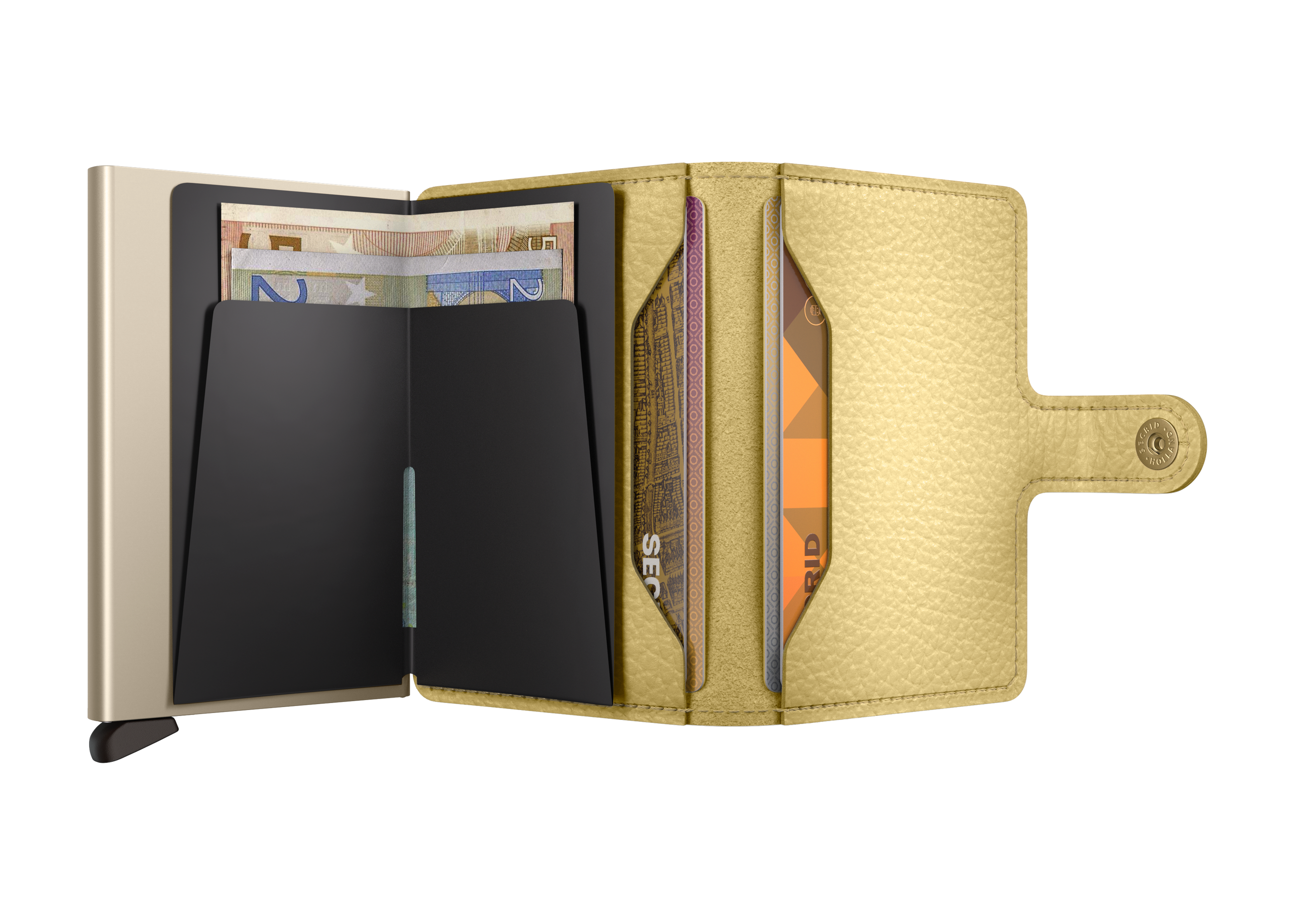 Miniwallet Pebble - Butter Yellow