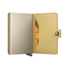 Miniwallet Pebble - Butter Yellow