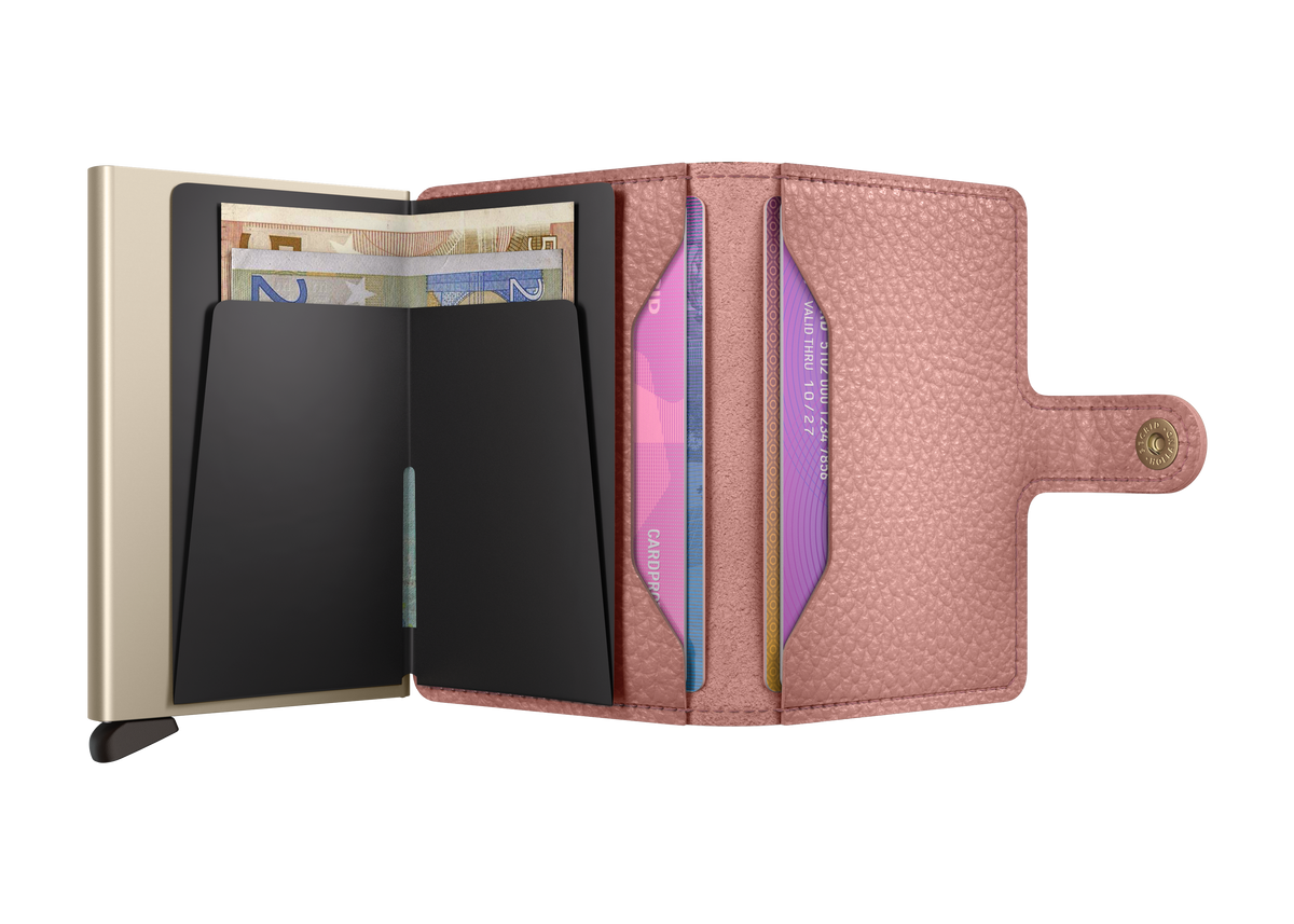 Miniwallet Pebble - Rose-4