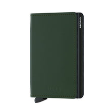 Slimwallet Matte - Green-Black