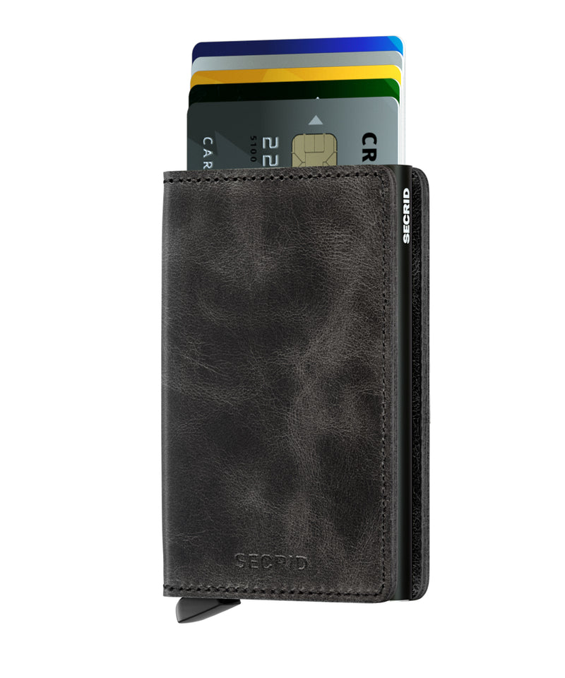 Slimwallet Vintage - Black