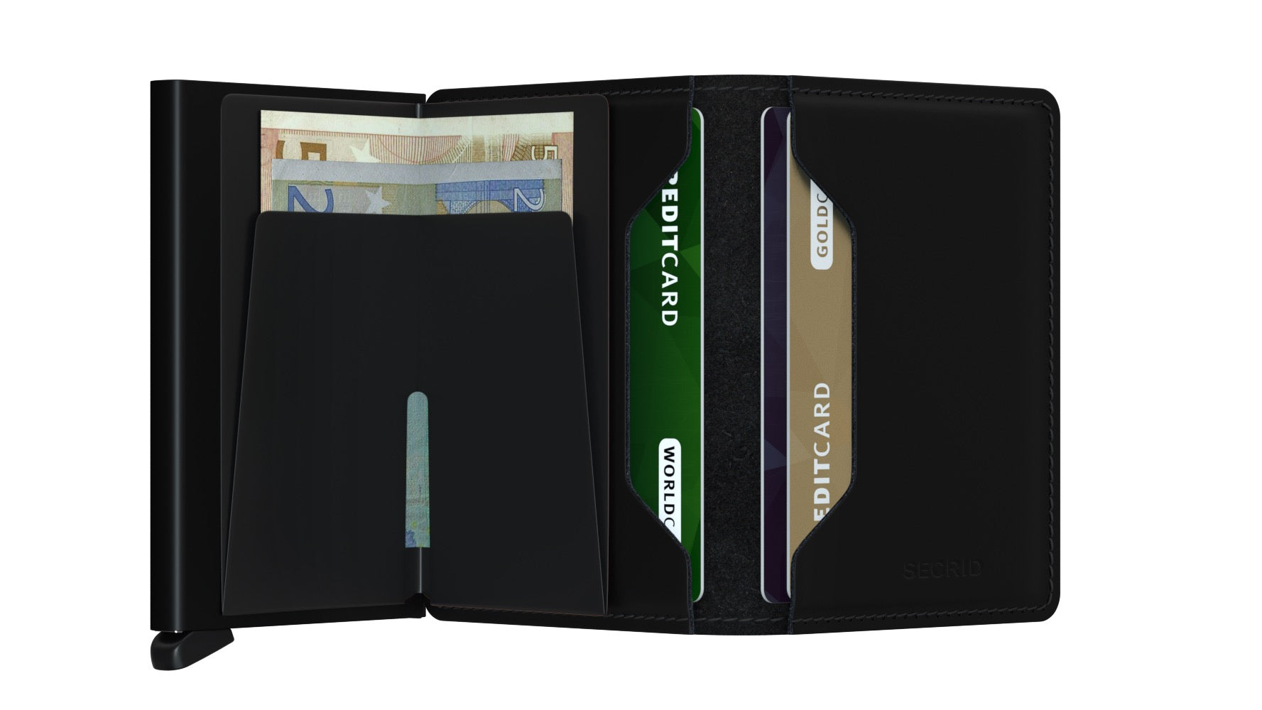 Slimwallet - Matte Black
